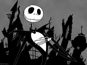 jack skellington and sally wallpaper