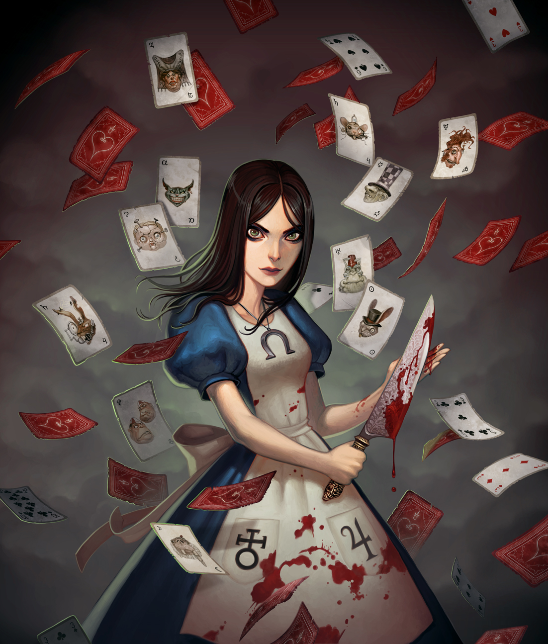 alice liddell (american mcgee's alice and 1 more) drawn by