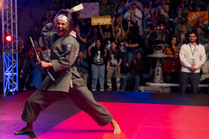 Zara competes in the Sekai Taikai.