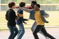 Miguel & Robby fighting Kenny & Shawn.