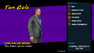 Tom Cole (Cobra Kai Video Game)