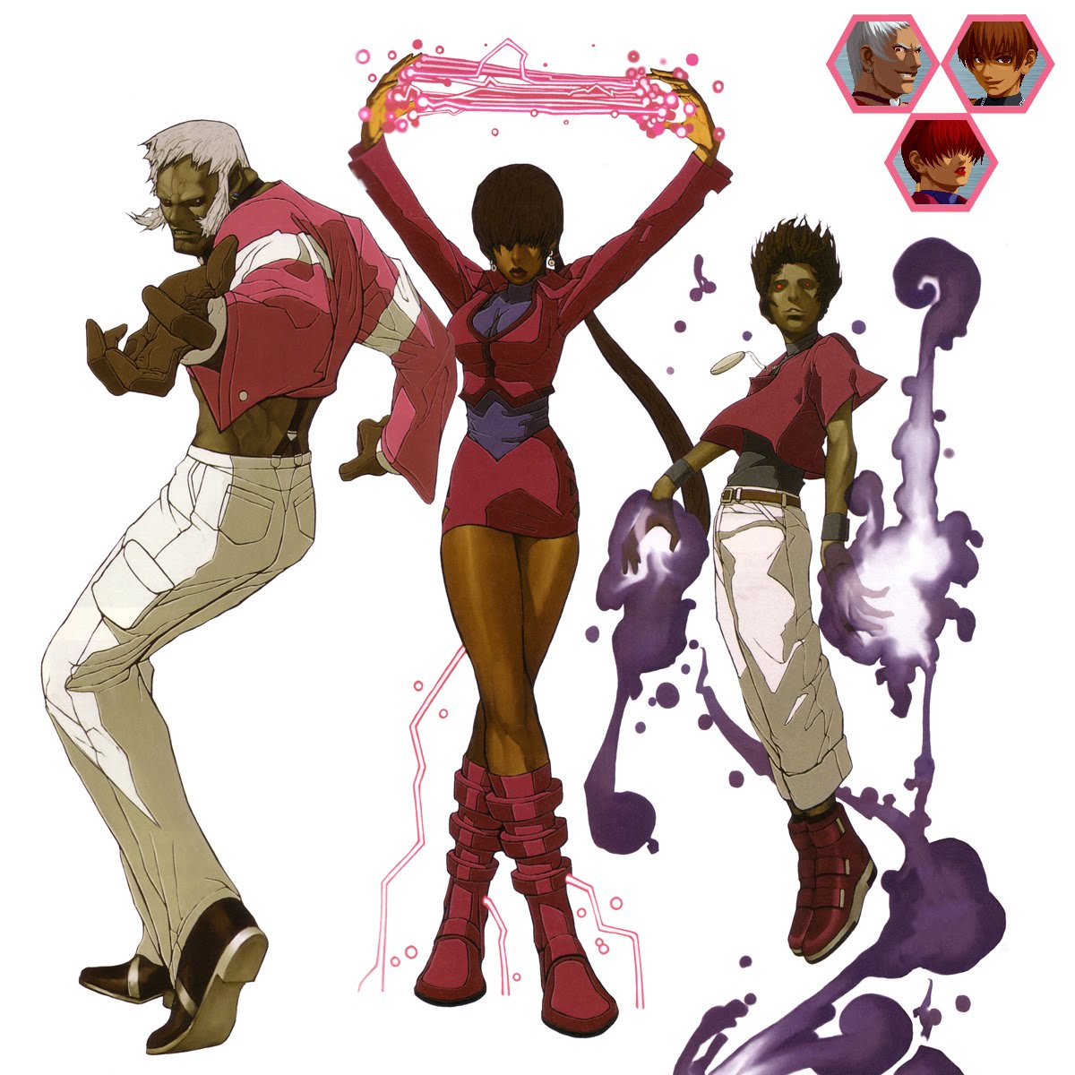 Orochi Team - Characters & Art - The King of Fighters '98