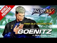 KOF XV DLC｜GOENITZ｜Trailer