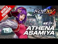 KOF XV｜ATHENA ASAMIYA｜Trailer -26【TEAM SUPER HEROINE】