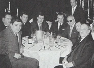 The Firm in the 1960s. Pat Connolly (far left) with Albert Donoghue and Billy Frost (standing)