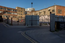Pictured 2016, the street is barely recognisable from its once terraced appearance.
