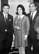 Maureen (Foreman's wife) and himself in the sixties with his great friend Ronnie Oliffe