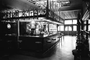Interior of the pub in the 1960s