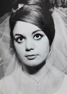 Frances Shea on her wedding day
