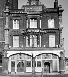 The Blind Beggar, the location of the murder.