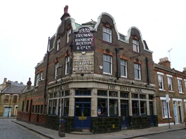 Exterior of the pub, 2015.