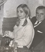 Frances Shea and an unknown boyfriend