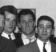 Billy Donovan (center) with  (left) and  (right).