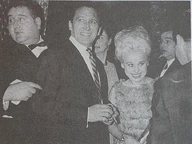 , George Sewell,  with Freddie Foreman (far right) during the 1960s.