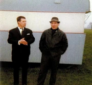 Smith with Ron Kray, c