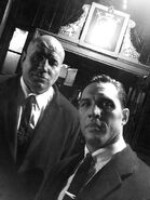 Big Pat in Legend with Tom Hardy as Reggie Kray.