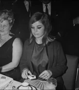 Frances Shea at El Morocco club