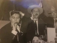 Frank with friends