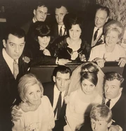 Elsie, Frank Sr and Frank with Frances on her wedding day
