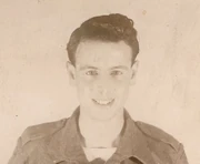 A young Hamilton during his National Service.