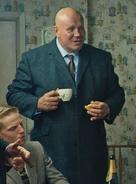 Adam Fogerty portraying Big Pat, 2015.