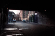 Tapp Street, looking towards the pub, 1999.