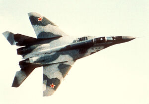 Soviet Mikoyan-Gurevich MiG-29 Fulcrum