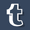 Tumblr logo blue-white-128