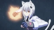 Koneko charging her Senjutsu punch