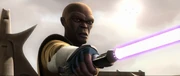 The evil Mace Windu