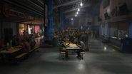 Mess hall.