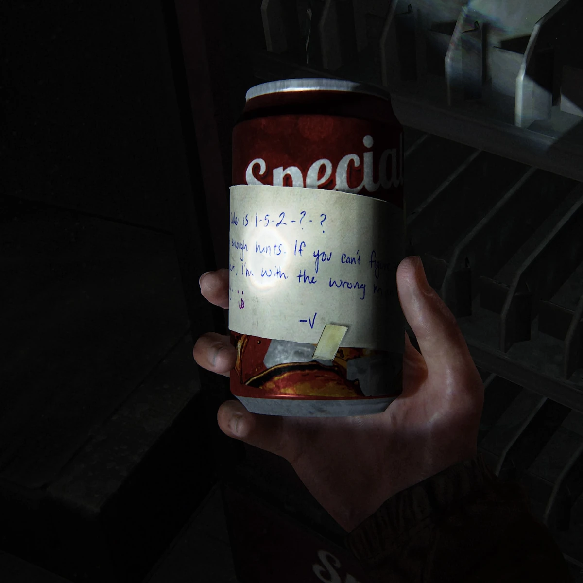 Soda can note The Last of Us Wiki Fandom