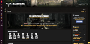 Wiki main page screenshot