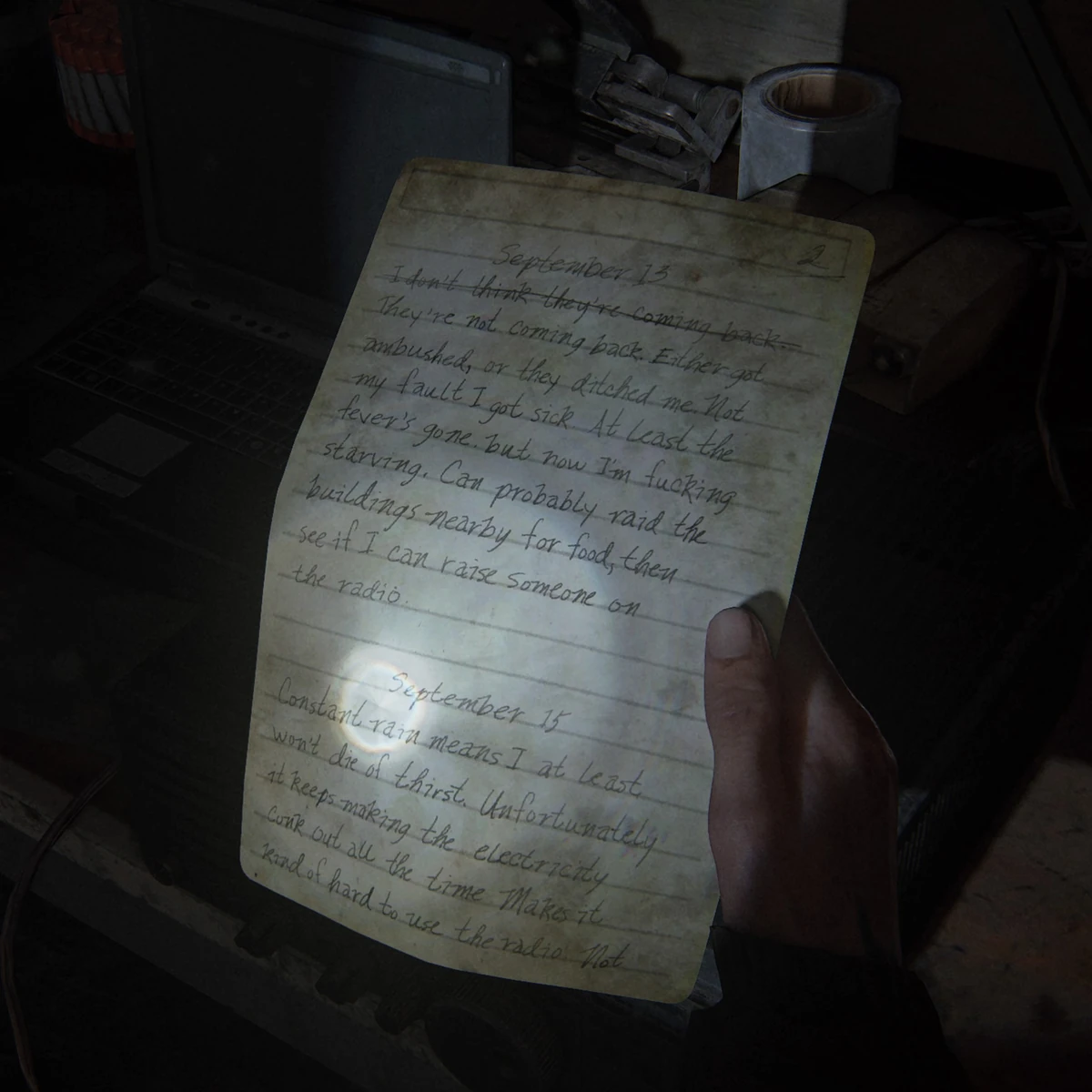 Lone FEDRA soldier journal 2 The Last of Us Wiki Fandom