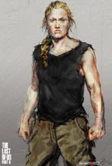 Concept art of Abby