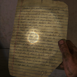 Looting note PS5