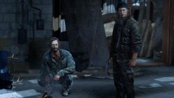 Who are David and James in The Last of Us?