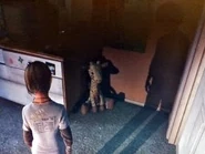 IMG 20130628 204922.jpg (17 KB) Toy giraffe behind door in Sarah's bedroom.