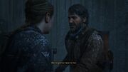 Joel saves Abby