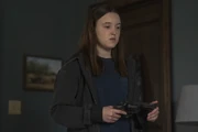 Ellie finds Joel's revolver.