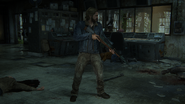 Tommy's hunting rifle in the remake is changed to an M14.