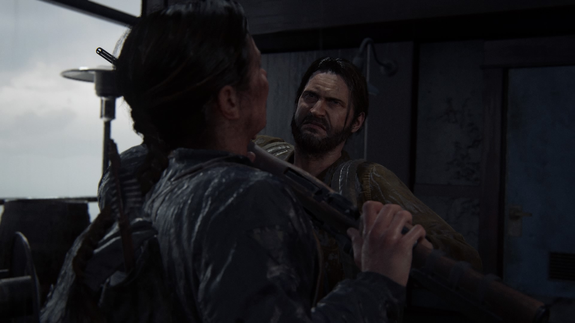 Never forget this part where tommy would've killed abby Mercilessly if it  wasn't for Teleportin' Yara: : r/TheLastOfUs2