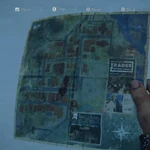 Mapa de un complejo turístico