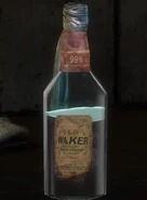 Close-up of a Molotov.