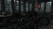 Joel et Tommy regardes les turbines.