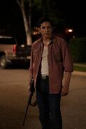 Tommy in Austin during the outbreak.