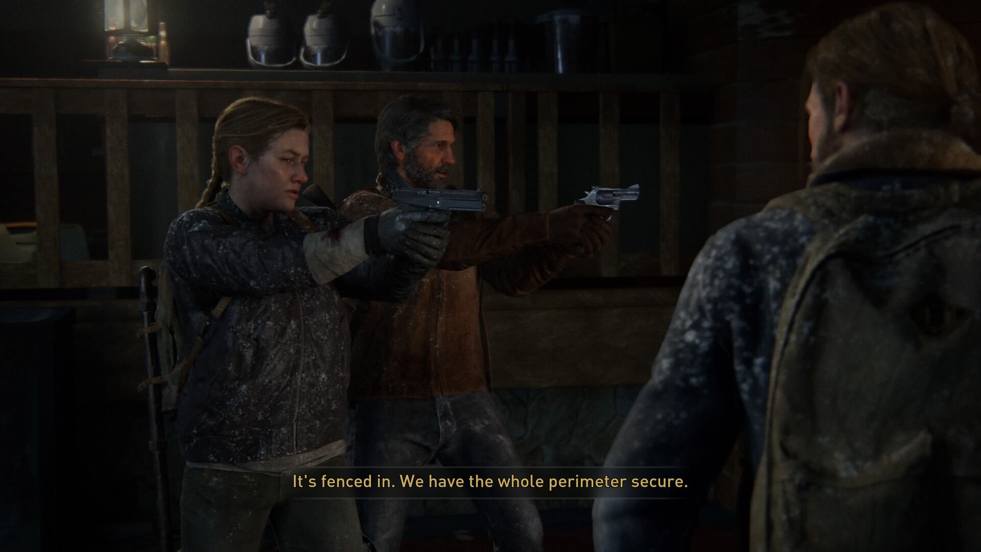 The Last Of Us Parte II Abby Vs Tommy e Manny Morre 