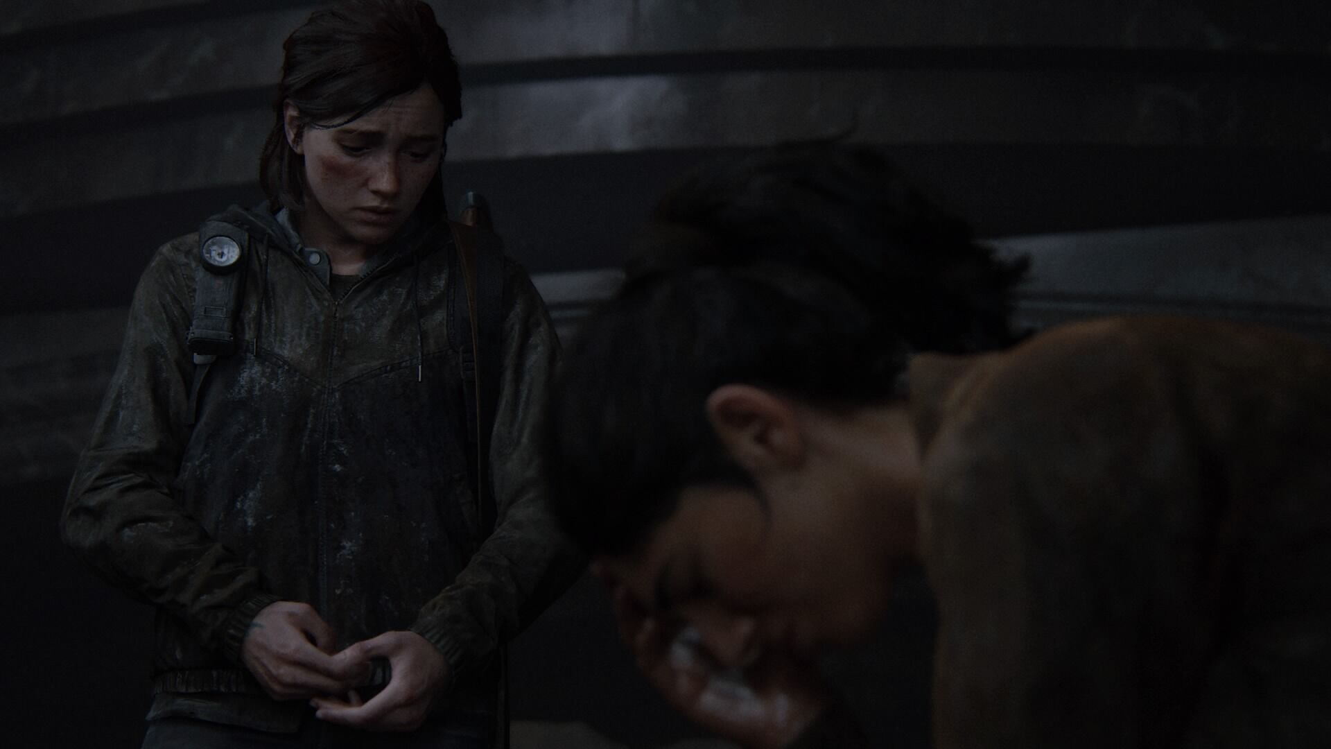 The Last of Us Part II Ellie in Dina's jacket