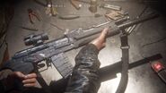 Полностью улучшенная полуавтоматическая винтовка в The Last of Us: Part II
