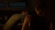Discussion entre Owen et Abby sur le bateau